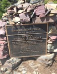 revisedgranite park chalet&nbsp;plaque